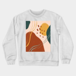 Abstract Bohemian Shapes 20 Crewneck Sweatshirt